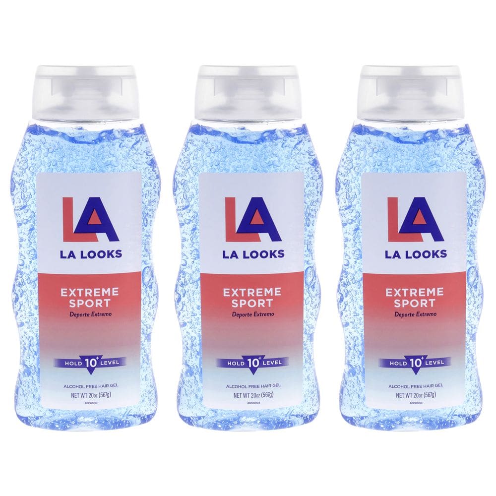 Gel de cabelo L.A. Looks Extreme Sport Hold 10 Plus Level 3x200ml