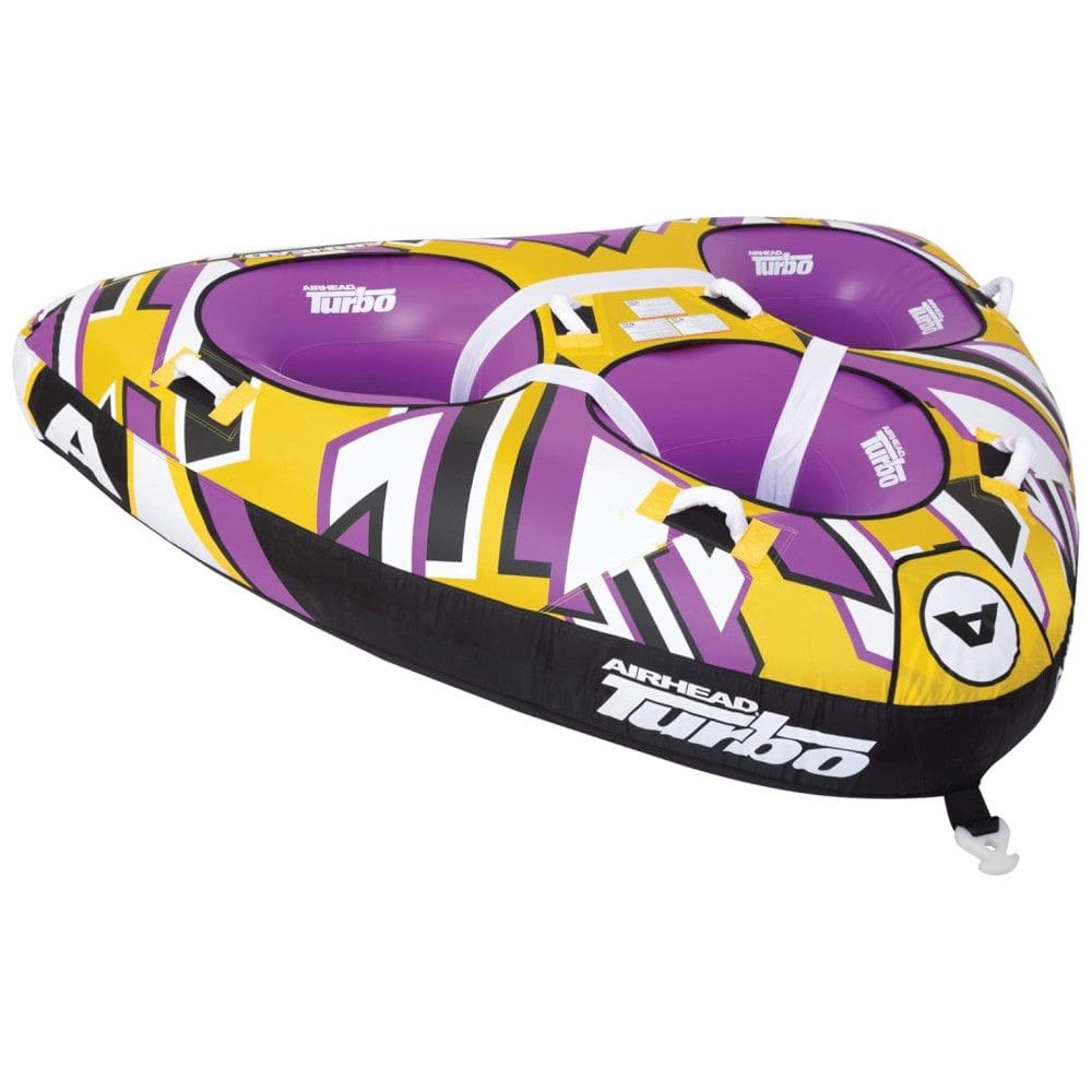 Boia Rebocável Inflável Para 3 Pessoas, Resistente, Roxa, AIRHEAD, Violeta