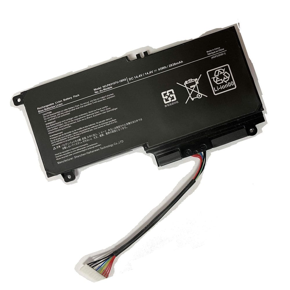Bateria de substituição para laptop PA5107U-1BRS para Toshiba