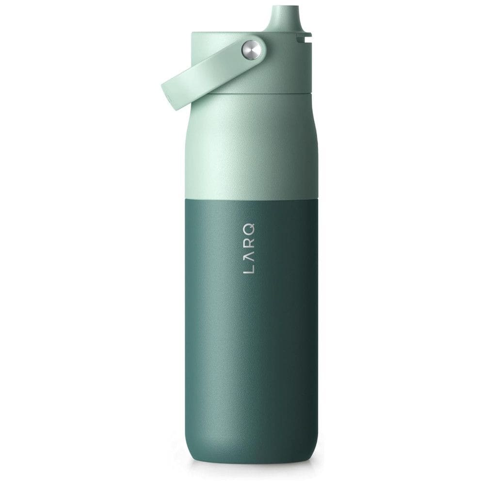 Top Garrafa Térmica para Água 1L em Aço Inoxidável com Alça de Silicone Embutida e sem BPA, LARQ Bottle Swig Top, Verde