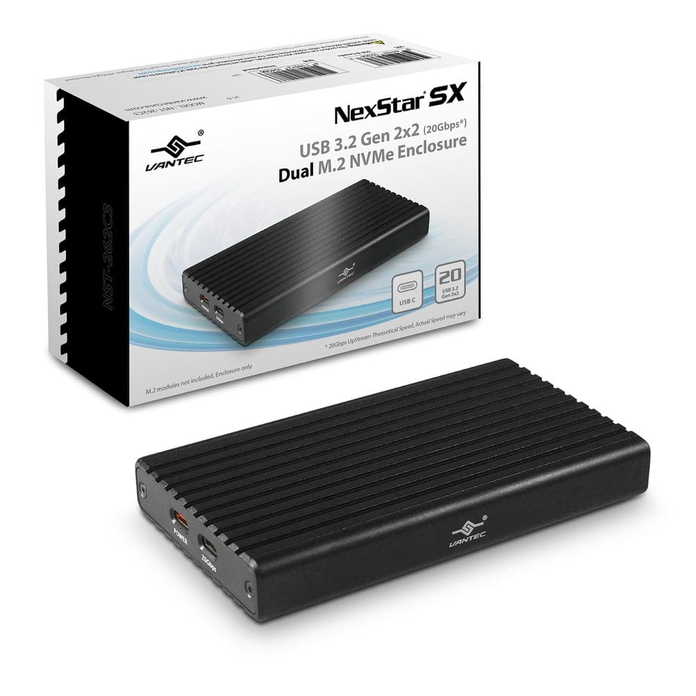 Compartimento NVMe Vantec NexStar SX USB 3.2 Gen2x2 USB C
