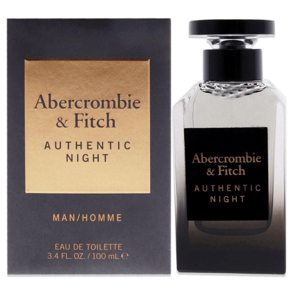 Perfume Abercrombie & Fitch Authentic Night EDT 100ml para homens