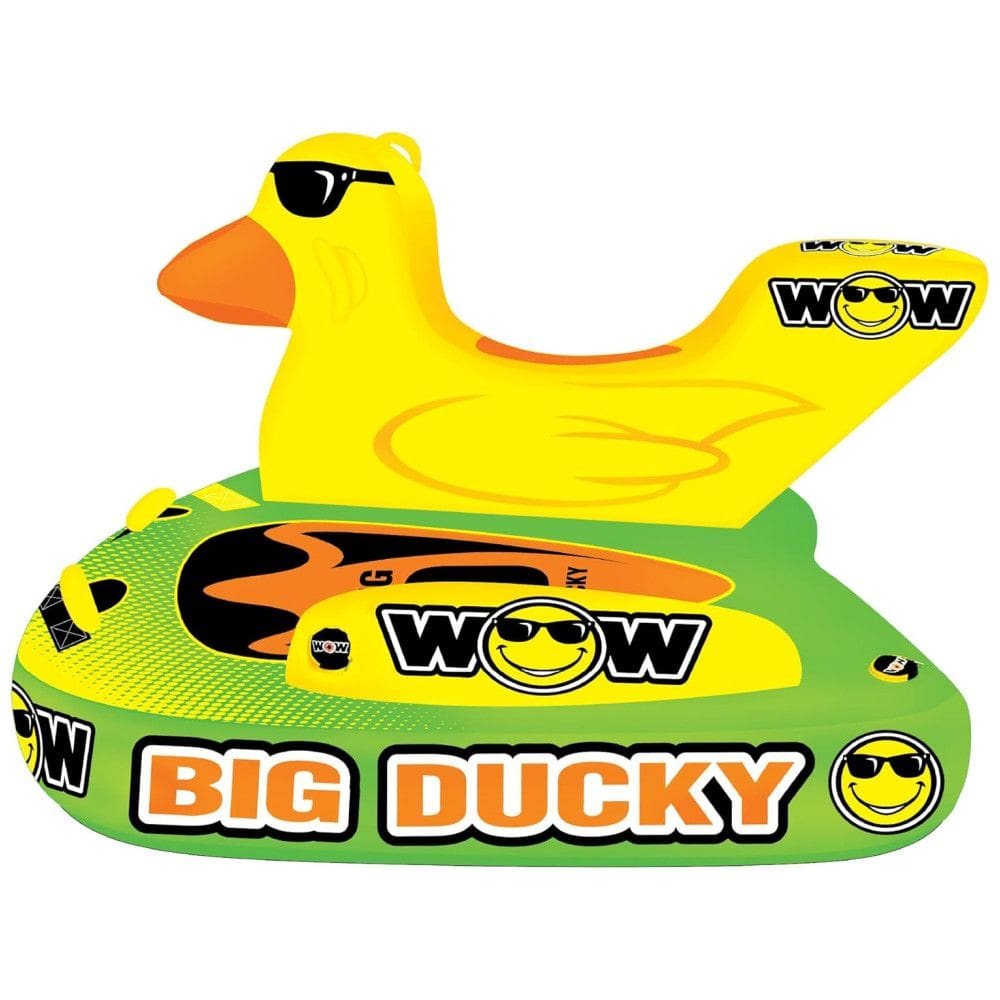 Boia Rebocável Inflável Para 3 Pessoas, Resistente, Amarela, WOW SPORTS 18 1140, Amarelo