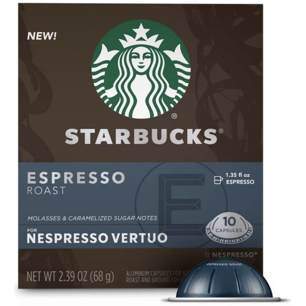 Café Starbucks Espresso Roast by Nespresso para Vertuo