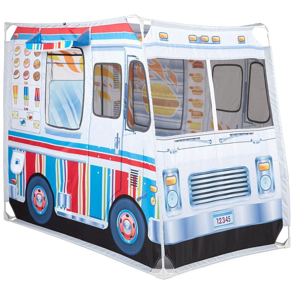 Barraca Food Truck Infantil, Tema Sorvete / Churrasco para Crianças Acima de 3 Anos, Melissa & Doug