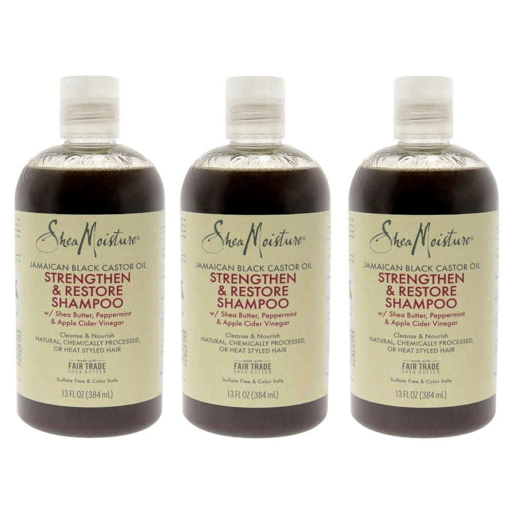 Shampoo Shea Moisture: Fortalece e restaura