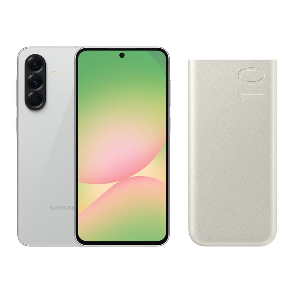 A56 5G (256GB) - Cinza + Bateria Portátil 10000 mAh