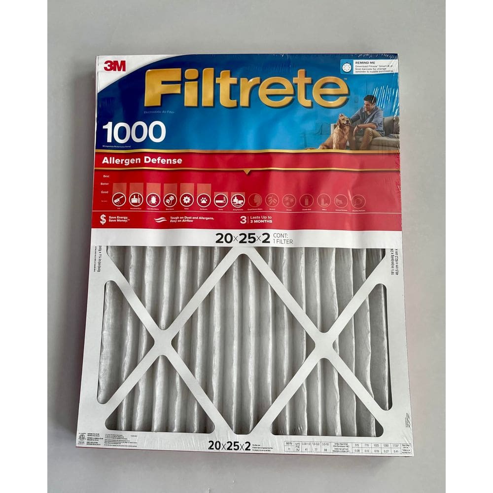 Filtro de ar Filtrete 1000MPR 51x64x5 cm