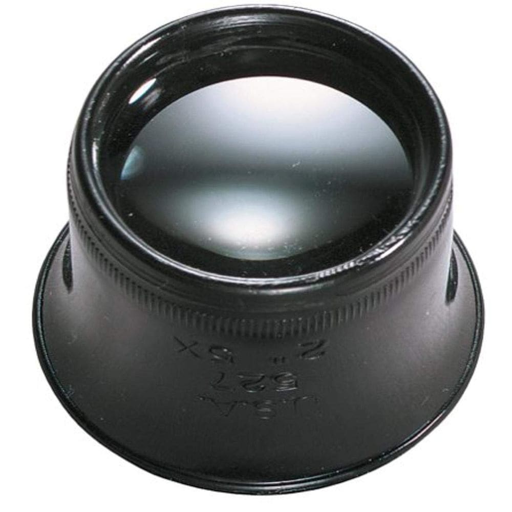 Lupa General Tools 527 Eye Loupe 5x, ampliação de 2,5 cm