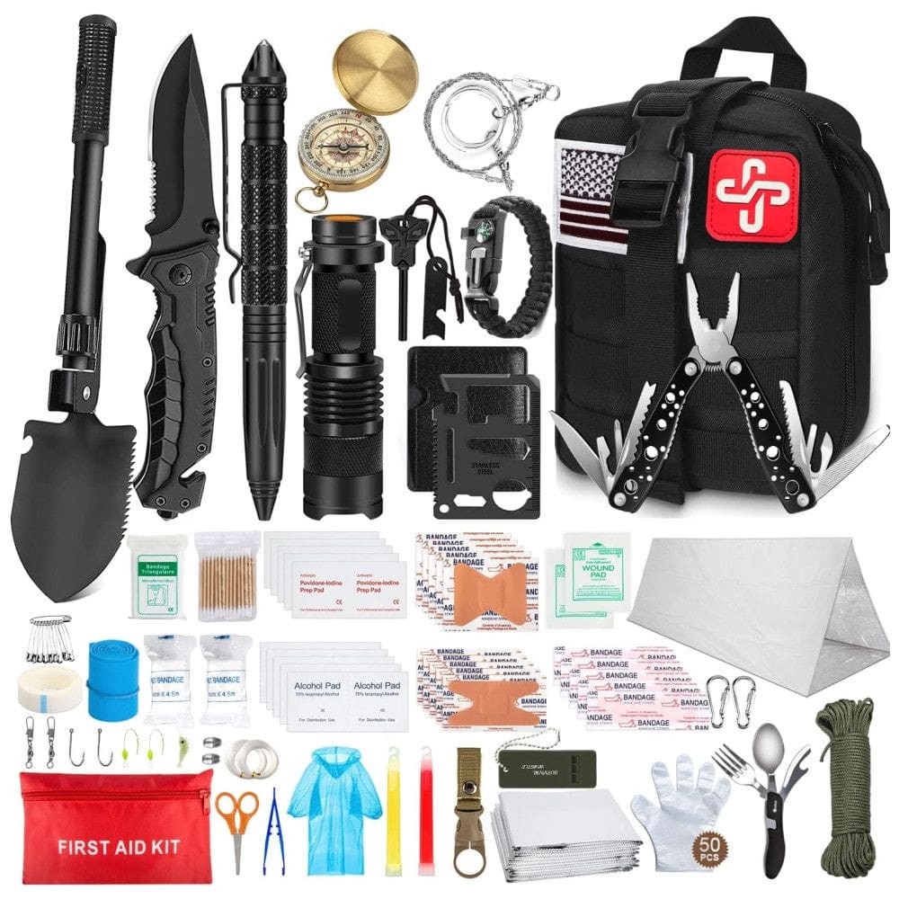 Taimasi kit de Sobrevivência, Emergência para Acampamento, 152 Peças