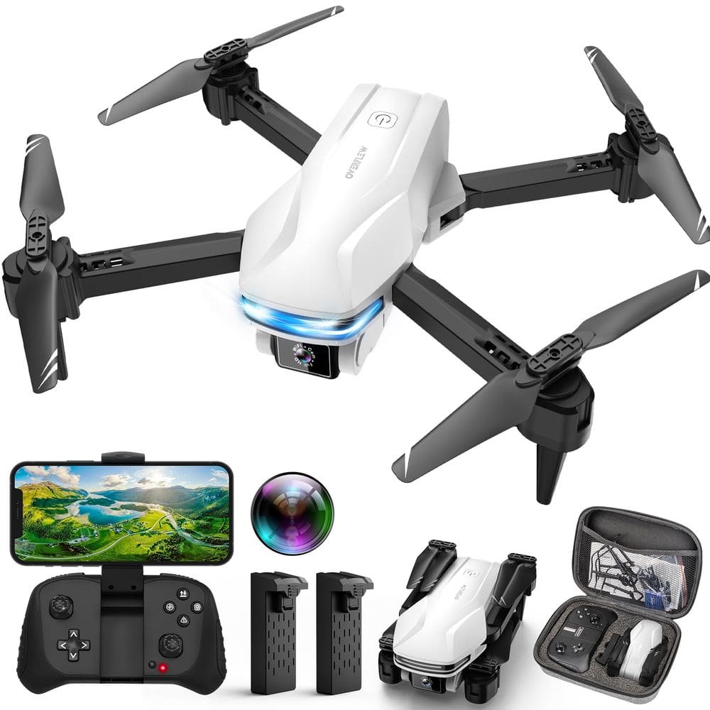 Drone Velcase S101 com câmera 1080P HD para adultos/crianças branco
