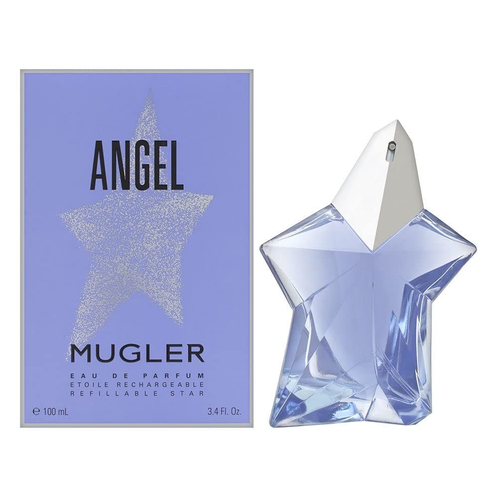 Perfume Mugler Angel recarregável Star Eau de Parfum 100 ml para mulheres