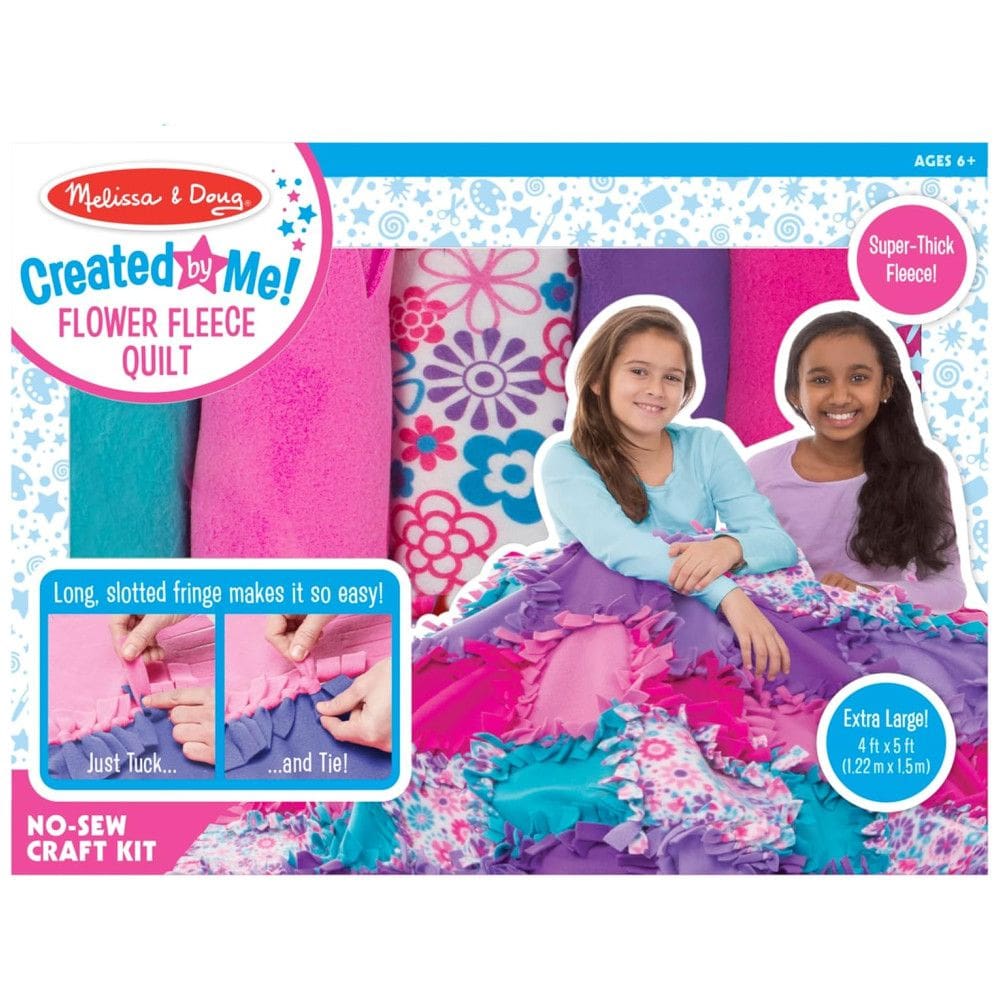 Faça sua Própria Colcha Florida Infantil sem Costura, para Crianças Acima de 6 Anos Melissa & Doug