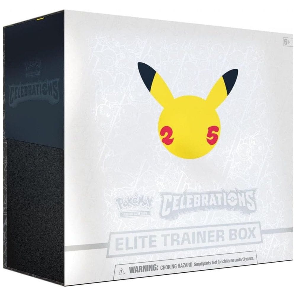Caixa Elite Celebração de Treinamento para Crianças a Partir de 6 Anos, POKEMON, Amarelo