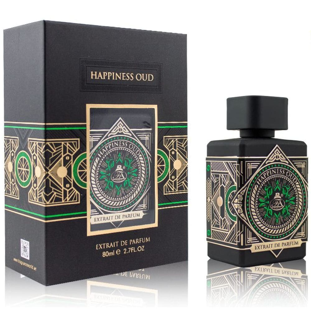 Perfume Fragrância World Happiness Oud Extrait De Parfum 80mL