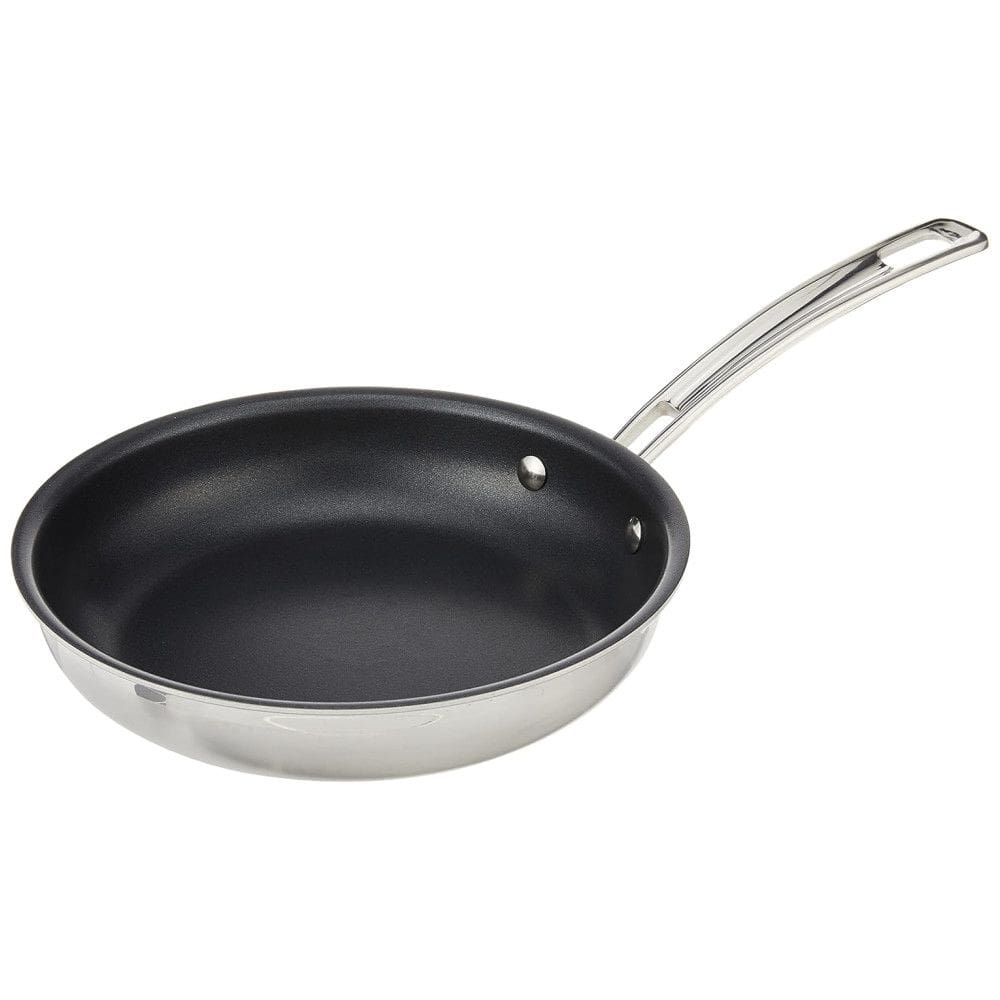 Frigideira em Aço Inoxidável Antiaderente de 20 cm, Compatível com Fogão a Gás, Elétrico e Indução, Cuisinart MultiClad Pro
