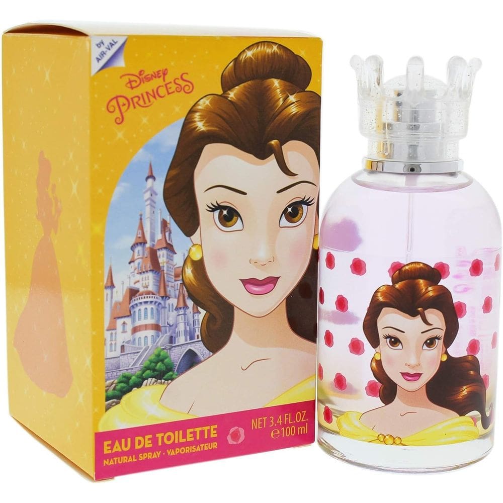 Perfume Disney Princess Belle Eau de Toilette 100ml para crianças