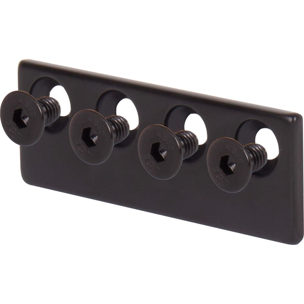 Conector Flat Track Stone Harbor Hardware en Bronce Aceitado