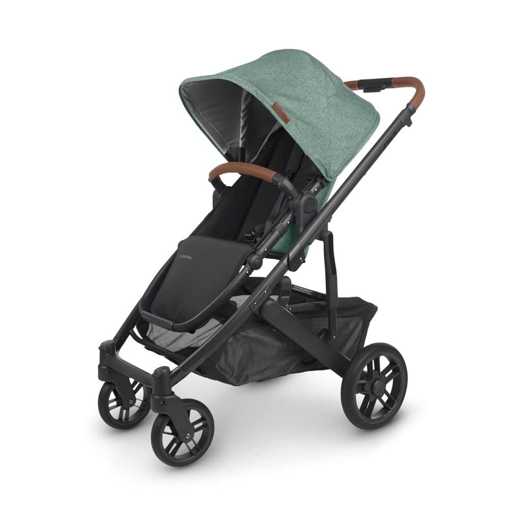 Carrinho de Bebê Completo com Proteção Contra Insetos e Chuva, UPPAbaby Cruz V2, Verde