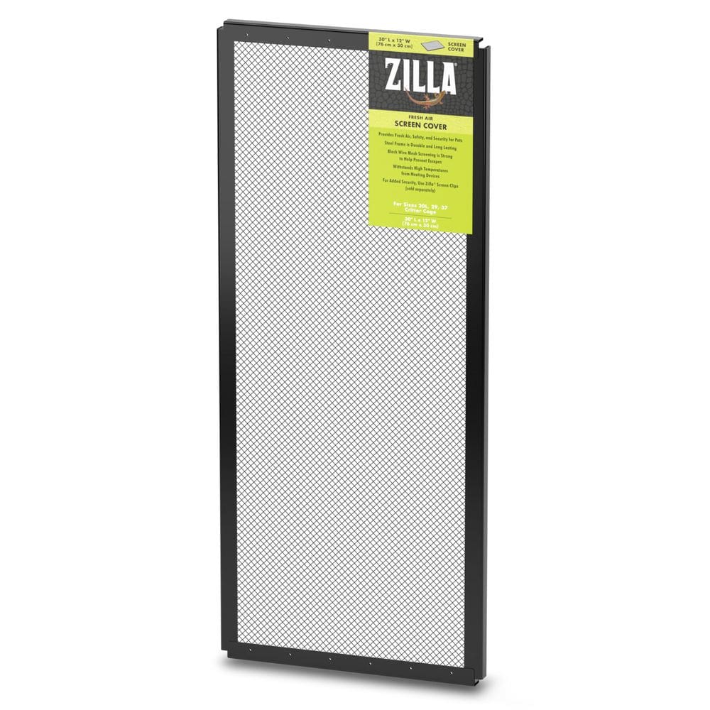 Capa de tela para terrário Zilla Pet Reptile Fresh Air 30x12cm