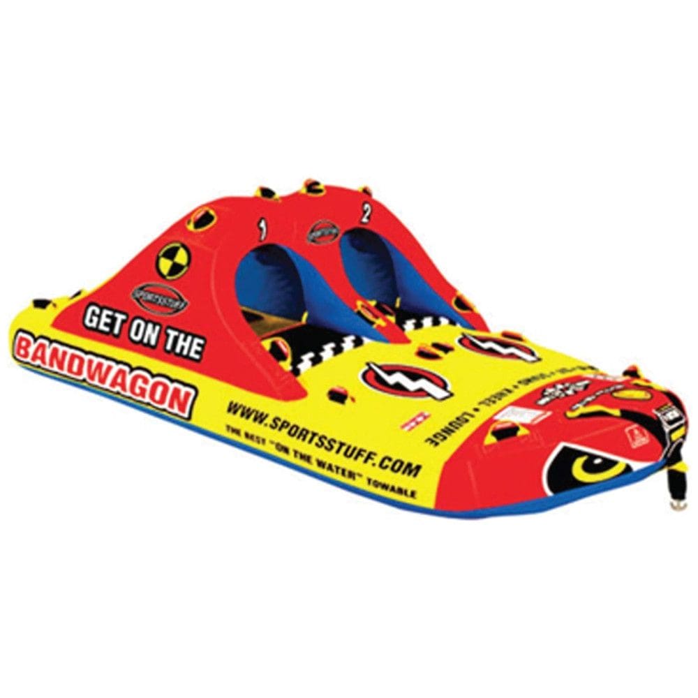 Boia Rebocável Inflável Para 4 Pessoas, Resistente, SPORTSSTUFF, Amarelo
