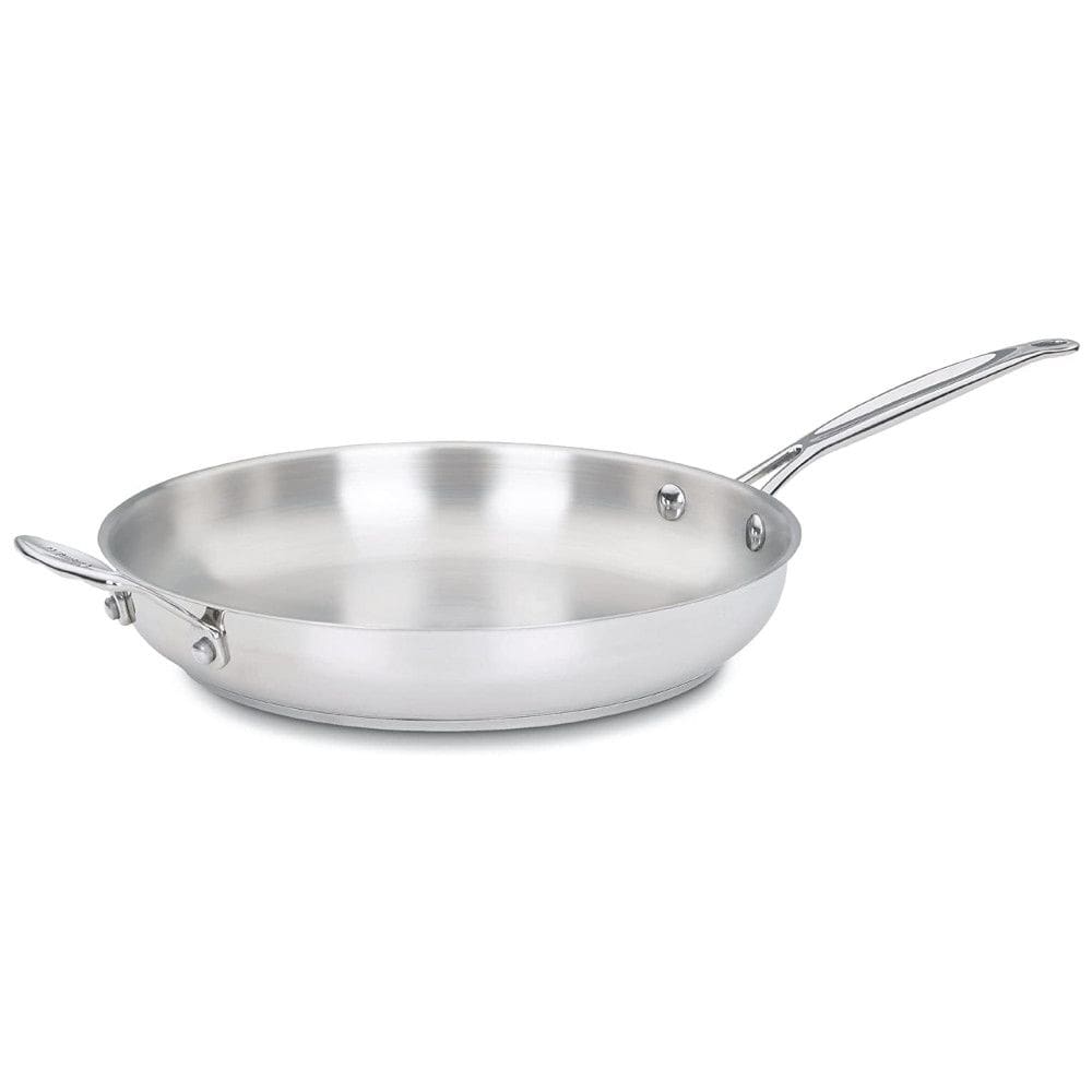 Frigideira em Aço Inoxidável de 30 cm com Alça Auxiliar, Cuisinart Chef`s-Classic 722-30H, Prata