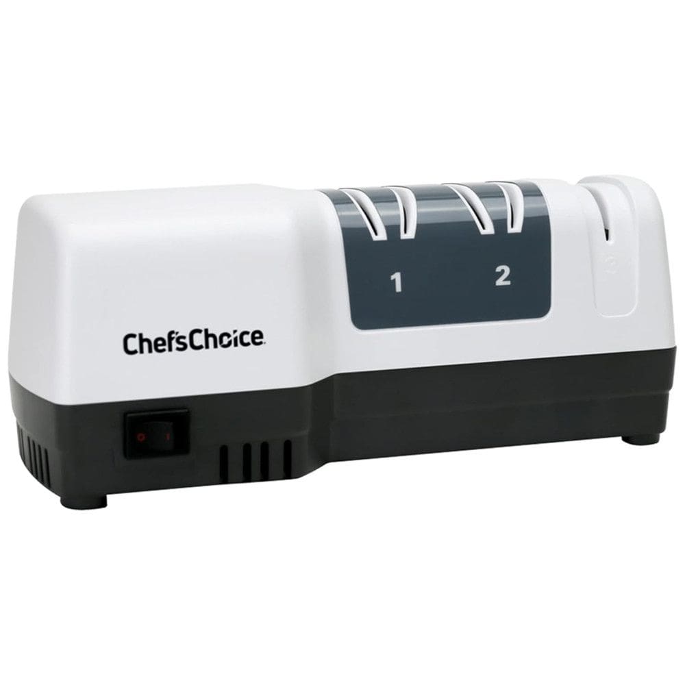 Afiador Elétrico de Facas e Tesouras com 2 Estágios, 110v, CHEFSCHOICE 250, Branco