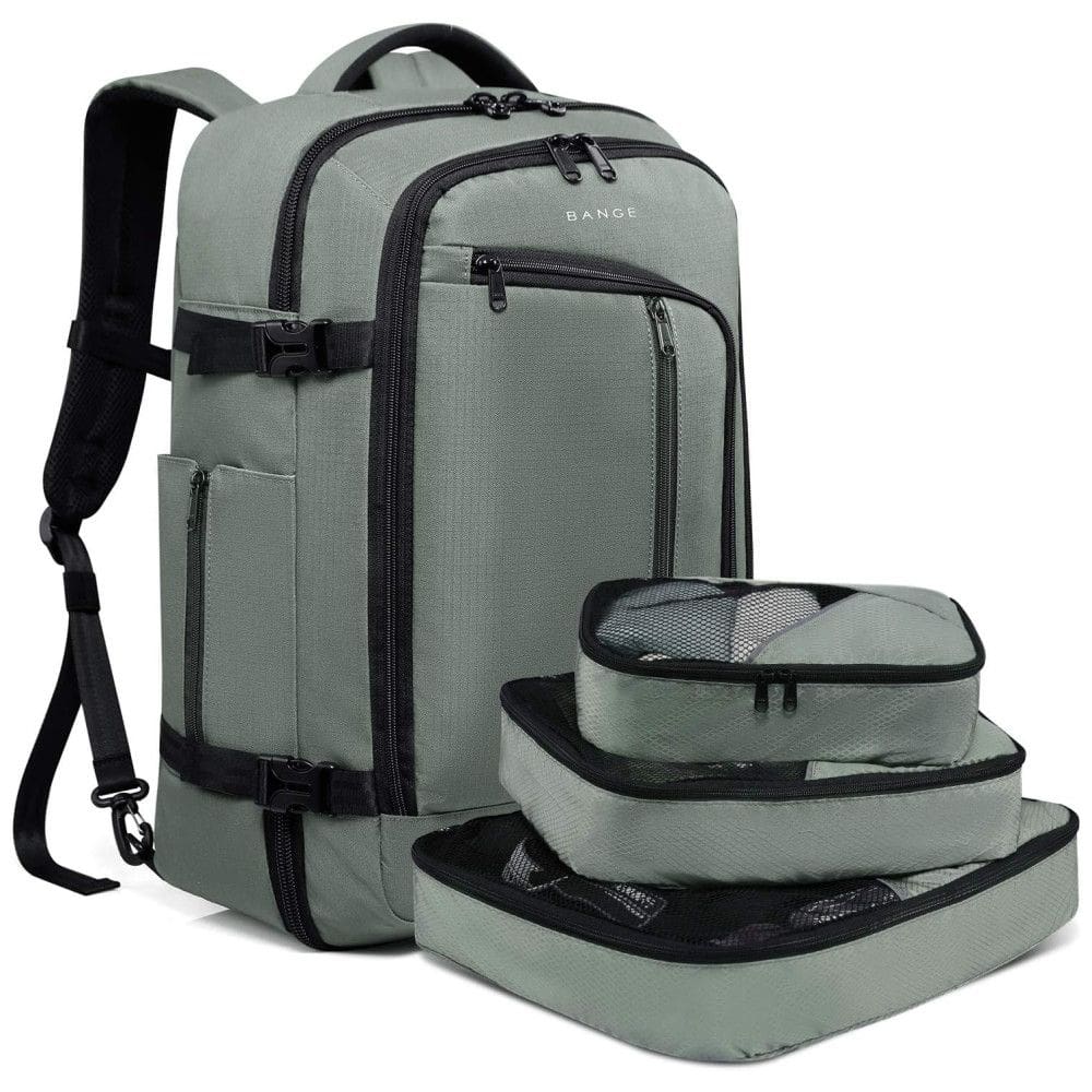 Mochila 40 litros Multifuncional, BANGE 1916, Cinza