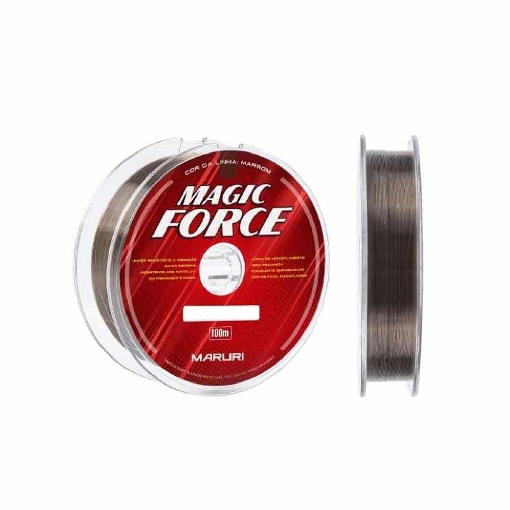 Linha De Pesca Monofilamento Magic Force 500m Tamanho 0,33mm