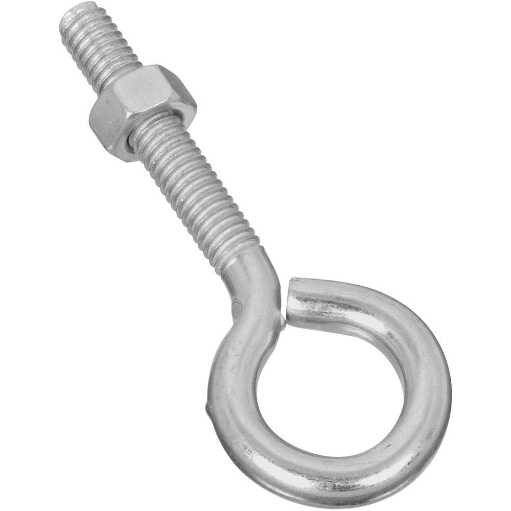 Parafuso de olhal de zinco Bolt National Hardware 5/16” x 8 cm
