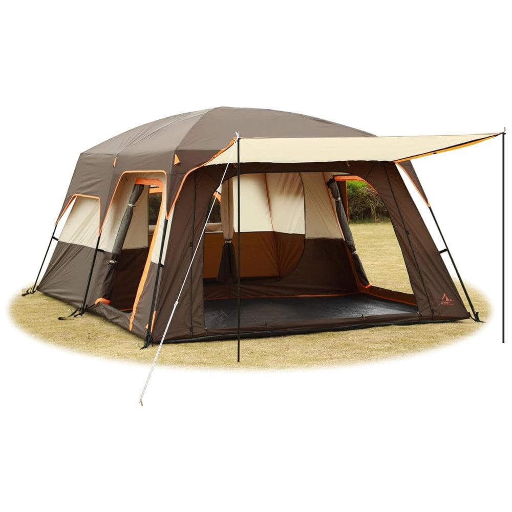 Barraca Suspensa Portátil para Acampamento, Camping, KTT, Marrom
