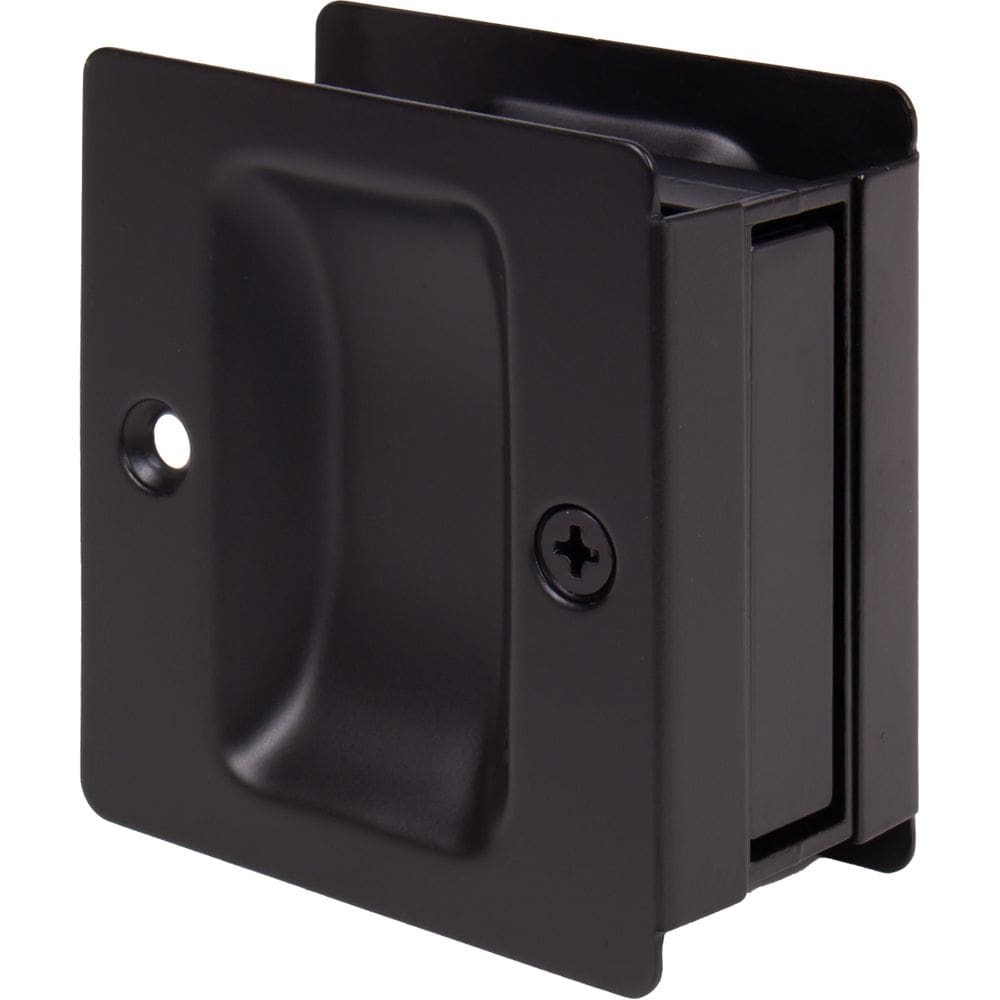Fechadura de bolso Stone Harbor Hardware Premium Square Matte Black