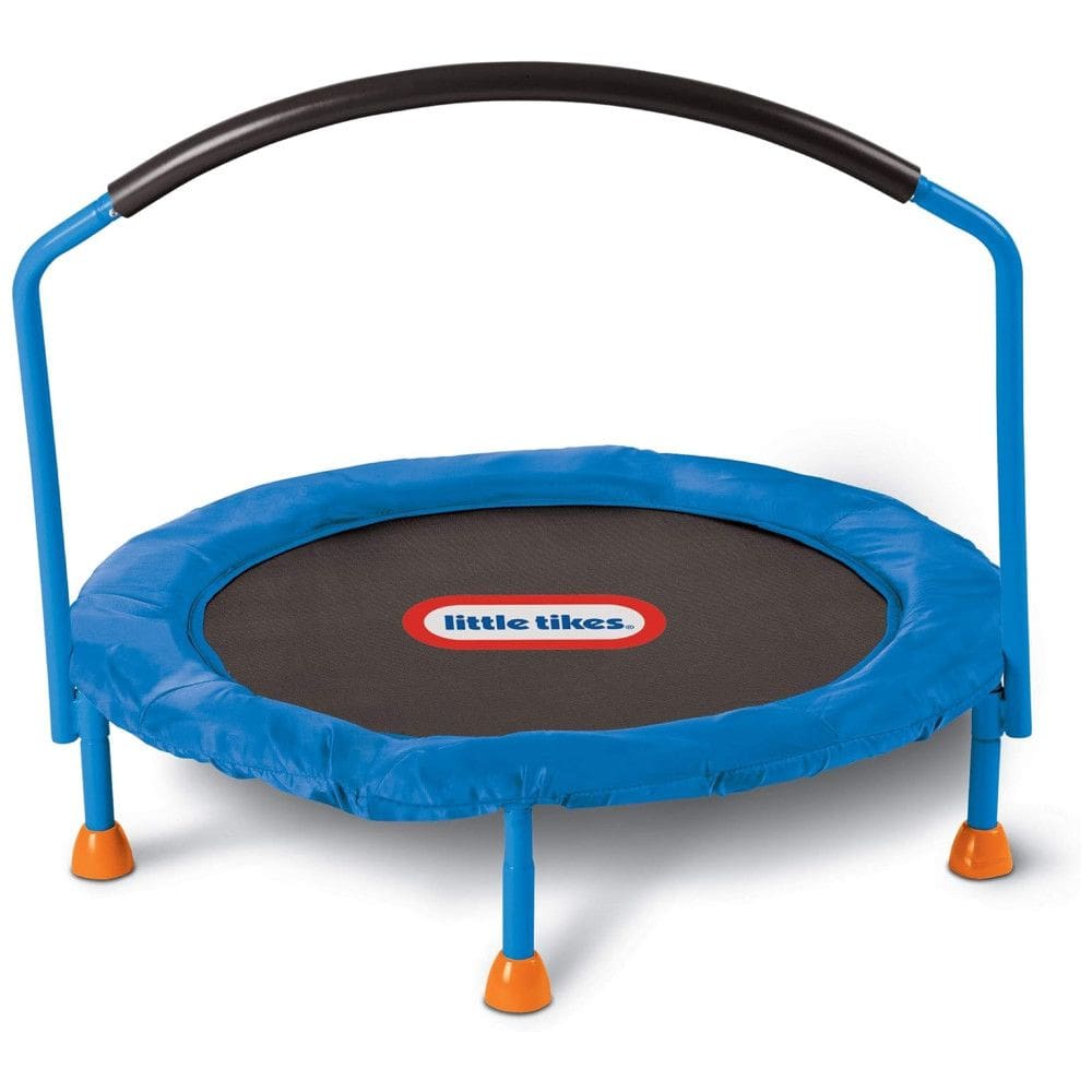 Cama Elástica com Apoio para Crianças de 3 a 6 anos, LITTLE TIKES 630354M, Azul