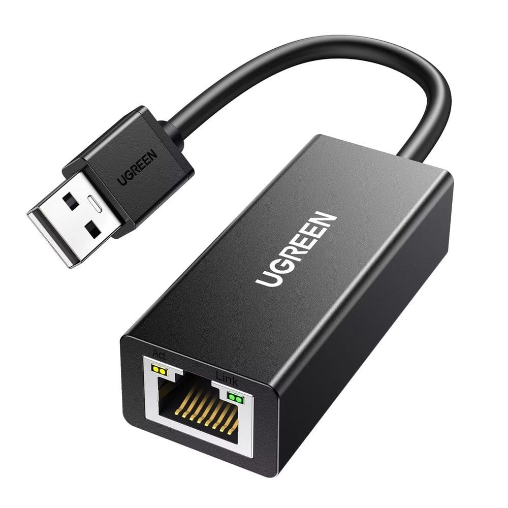 Adaptador USB-A para Ethernet UGREEN 10/100 Mbps para laptop