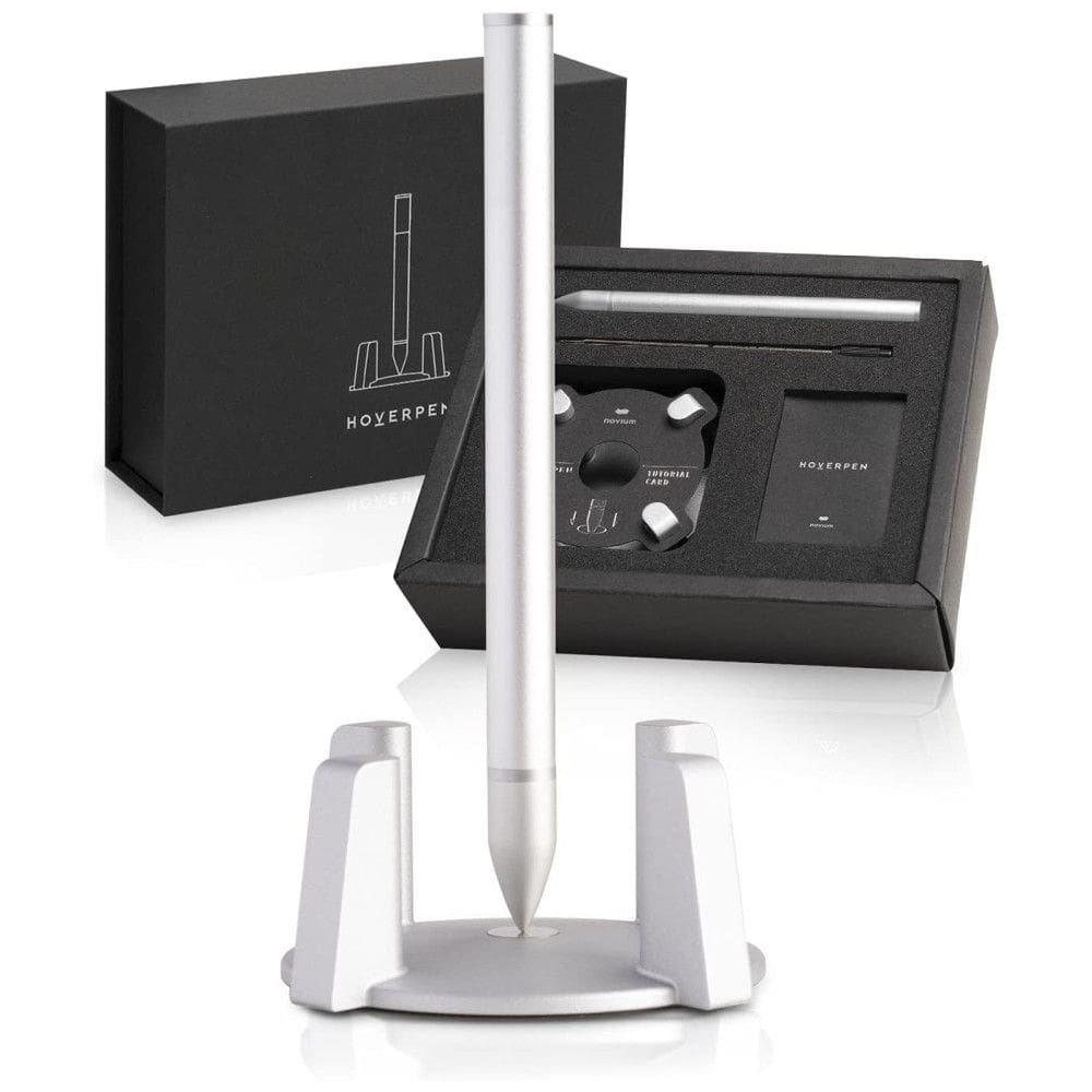 Caneta Esferográfica Executiva Vertical com Tinta e Recarga de Alta Qualidade, NOVIUM SHBPAL002, Cinza