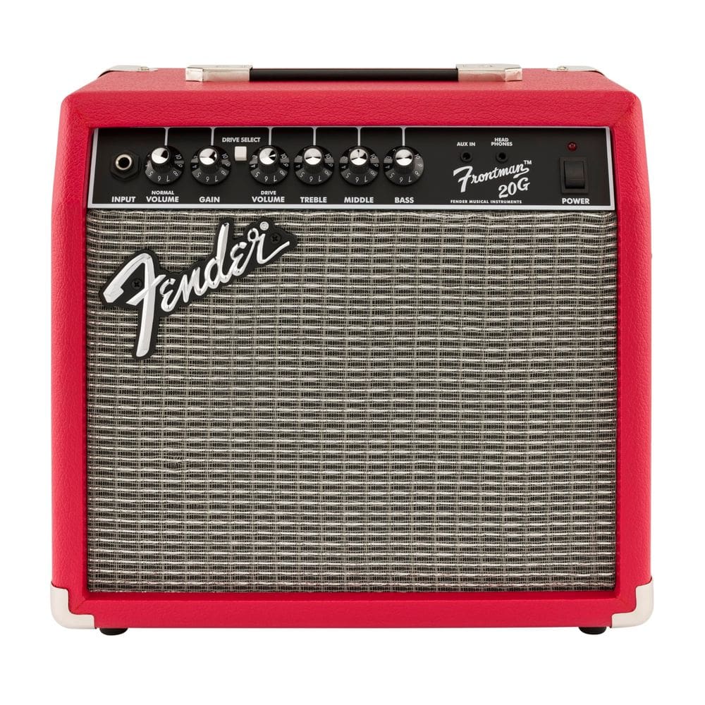 Amplificador de guitarra Fender Frontman 20G 20W com garantia de 2 anos vermelho