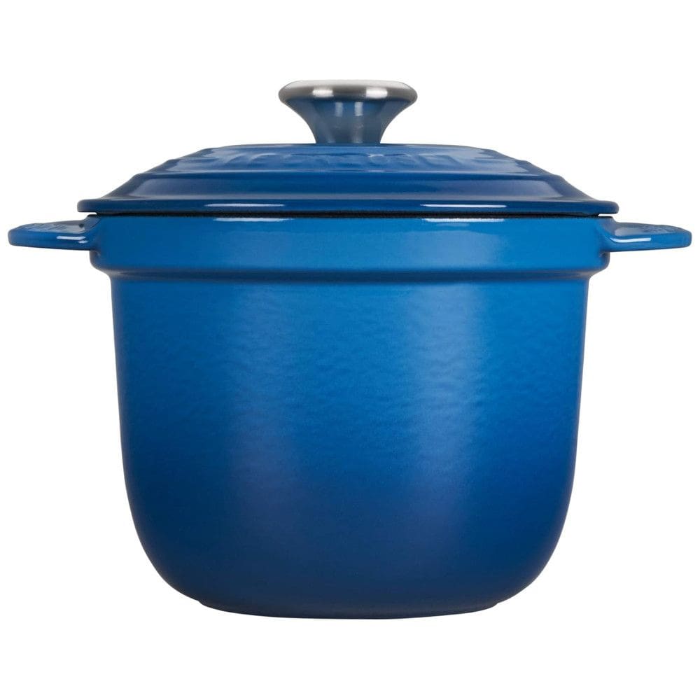 Panela de Ferro Fundido Profissional 2L com Cozimento Uniforme, LE CREUSET LS4101S 1859SS, Azul