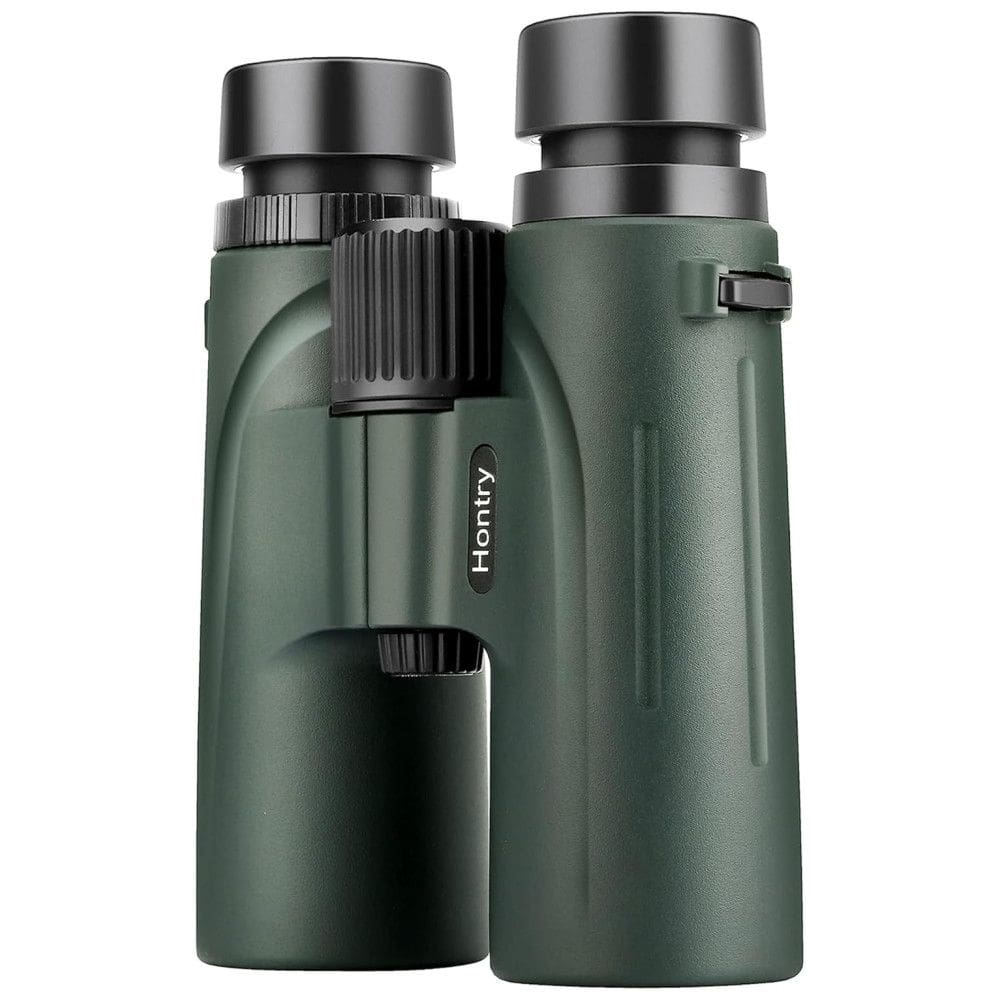 Binoculos Profissional 8x42 a Prova d IPX6 para Caça e Observação de Passáros, HONTRY 8010G, Verde