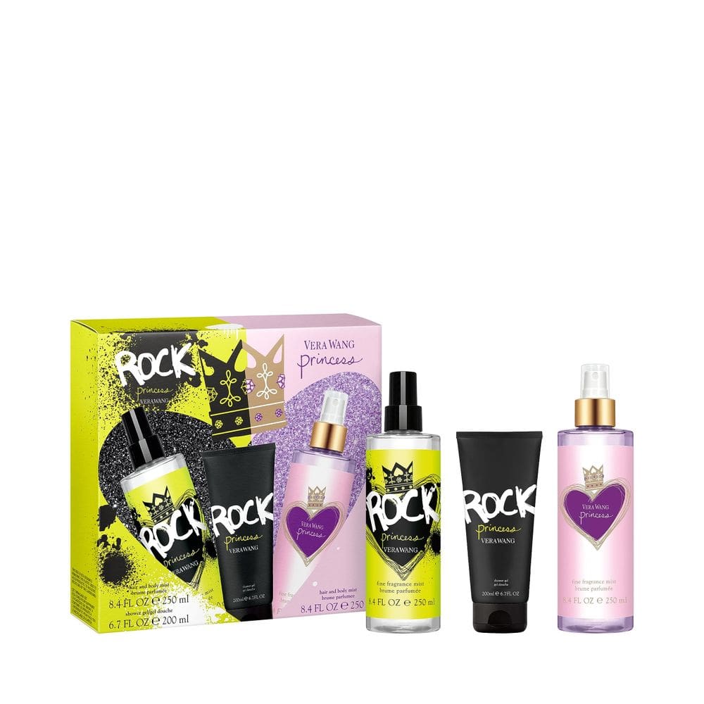 Conjunto de perfume para presente Vera Wang Rock Princess & Princess feminino