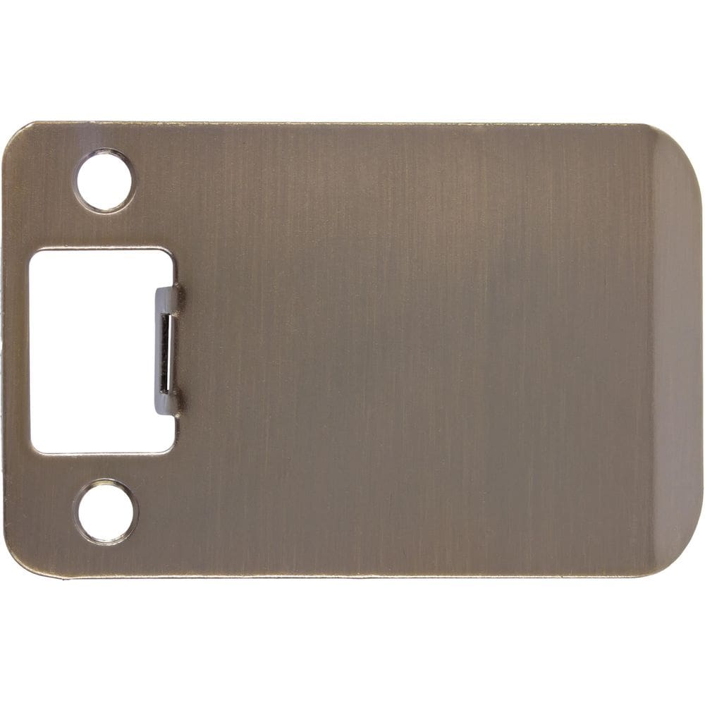 Strike Plate Stone Harbor Hardware, 6 x 8 cm, latão antigo