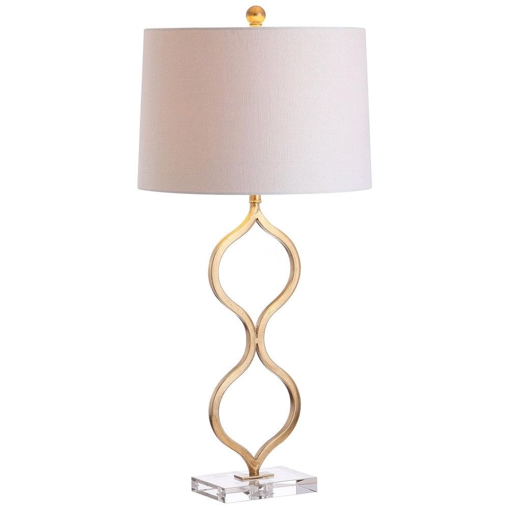 Abajur Luminária de Mesa, Estilo Contemporâneo Transicional com 80 cm de Altura para Quarto, Sala de Estar e Escritório, 110V 100W