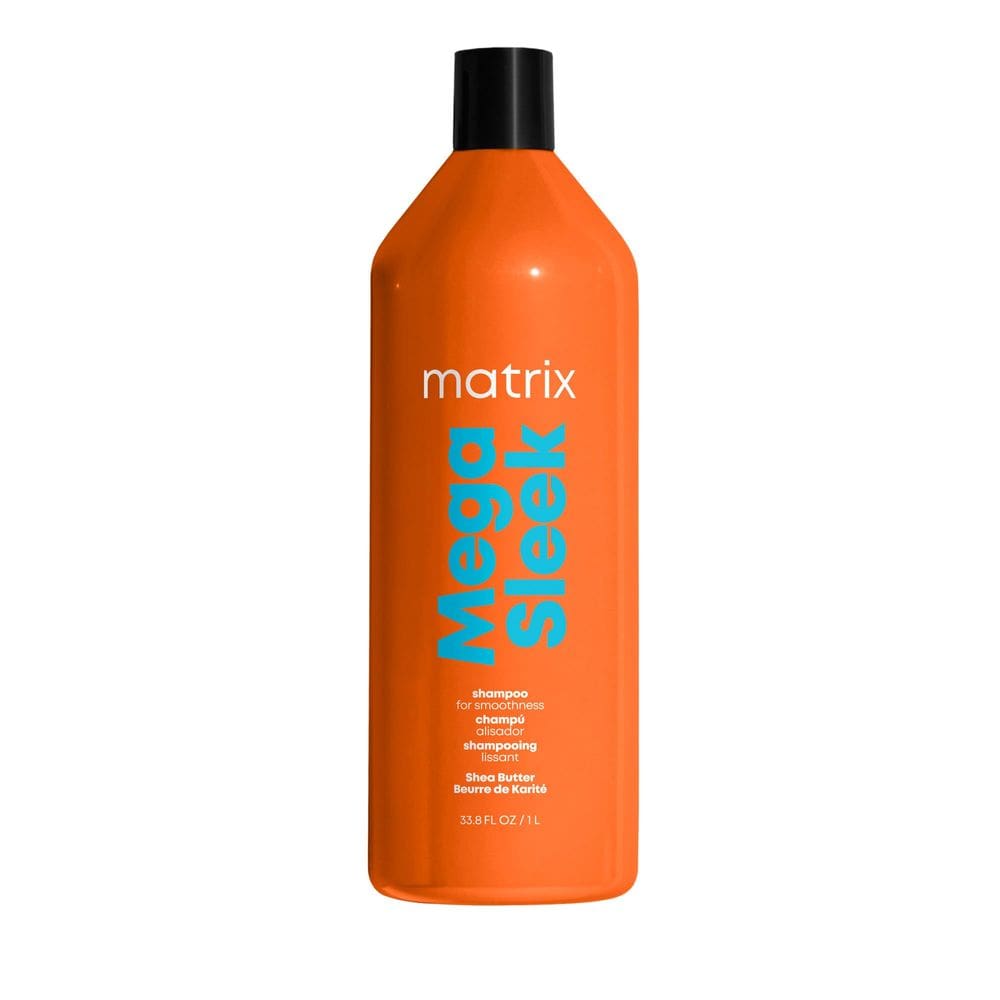 Shampoo Matrix Mega Sleek Frizz-Control 1L para cabelos secos