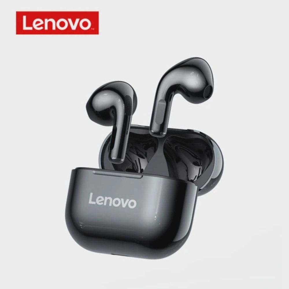 Fone de ouvido Lenovo LP40 TWS 5.0 com ruído vermelho