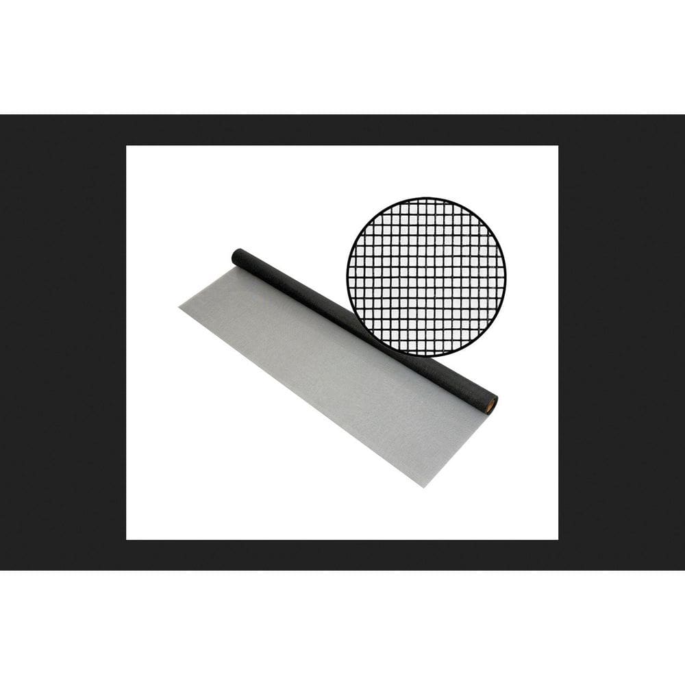 Paño de malla de fibra de vidrio Phifer Wire 91x213 cm color carbón