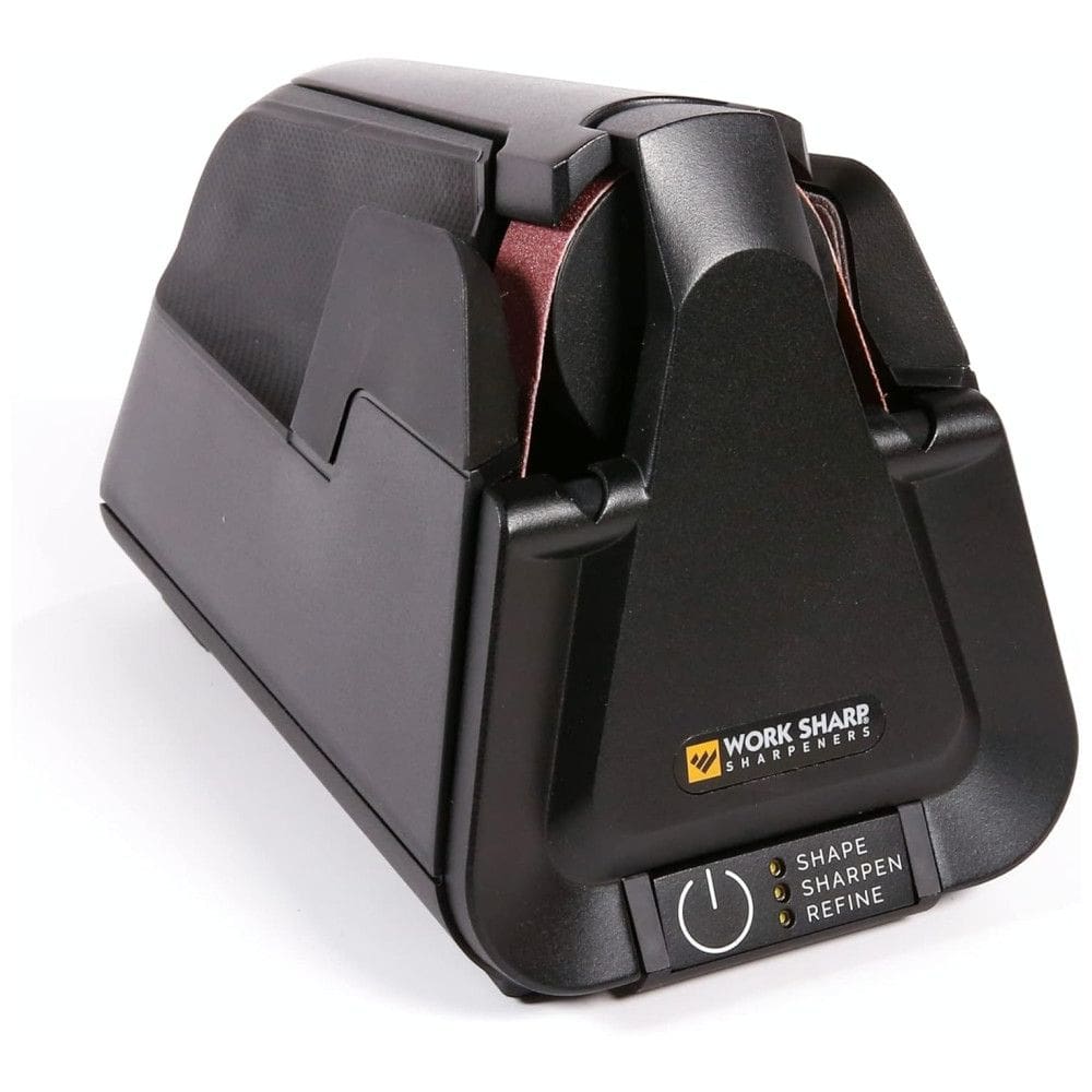 Afiador Elétrico de Facas e Tesouras com Afiação Rápida de 90s, 110v, WORK SHARP CPE5 NH, Preto