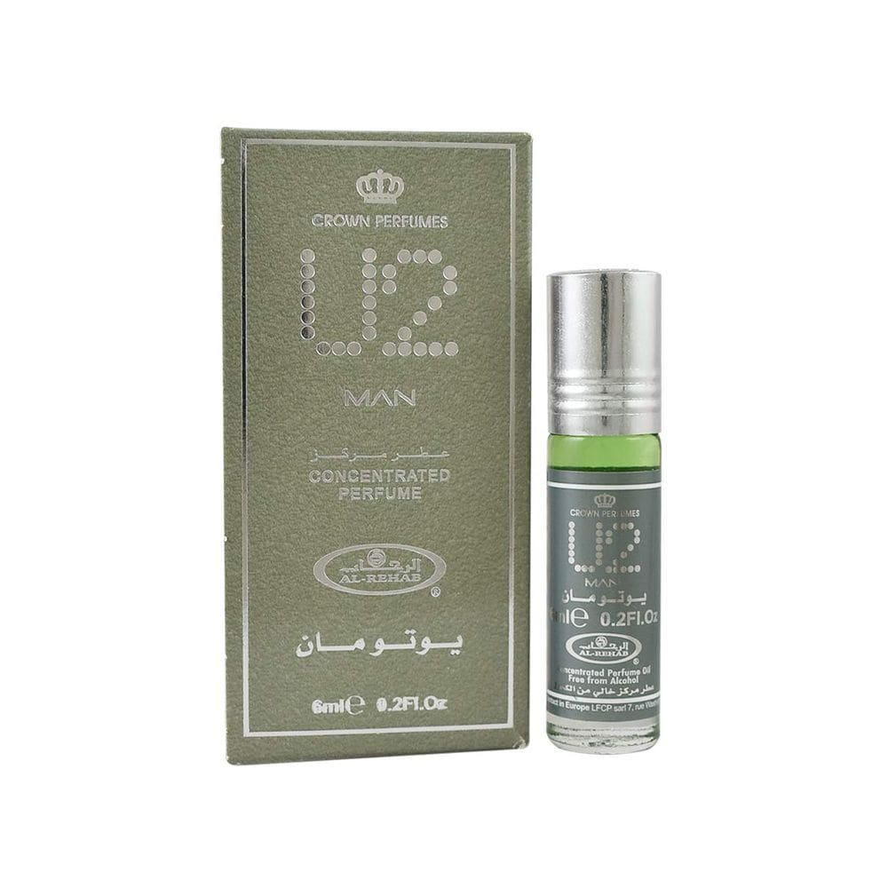Óleo de perfume Al-Rehab U2 Man 6mL