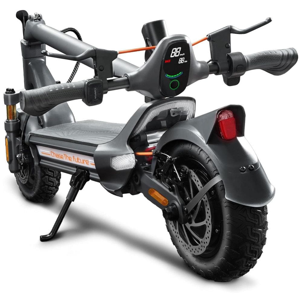 Scooter Elétrica para Adultos até 180 kg, Velocidade Máxima de 50 km/h e Alcance de 49 km com Pneus Off-Road de 26 cm
