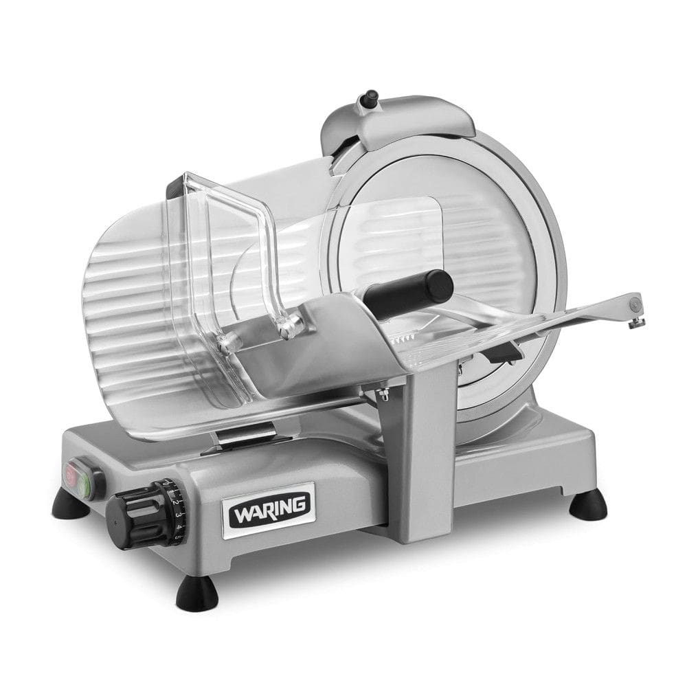 Fatiador de Frios com Trava de Segurança, Base de Alumínio Fundido Durável e Plugue de 5 a 15 Fases, 110V, Waring WCS250SV, Prata