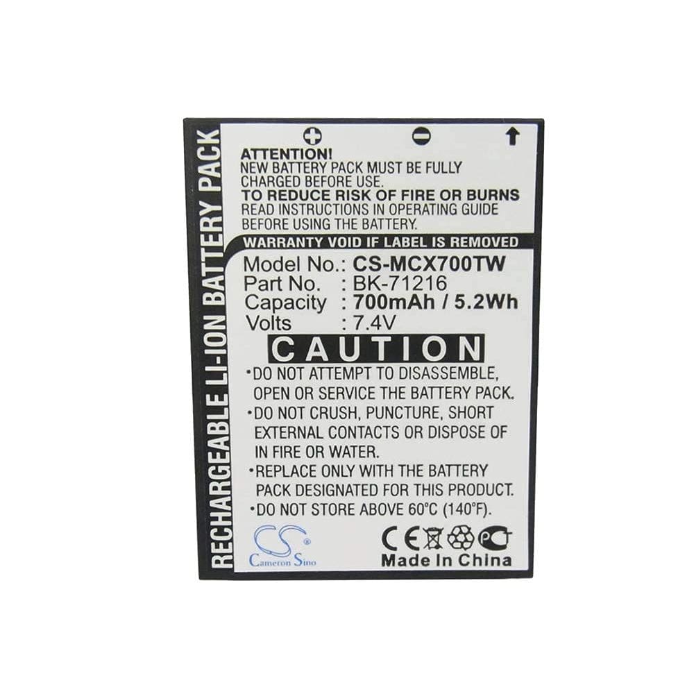 Bateria de substituição CS BATTERY para Cobra LI3900 LI3950 LI4900