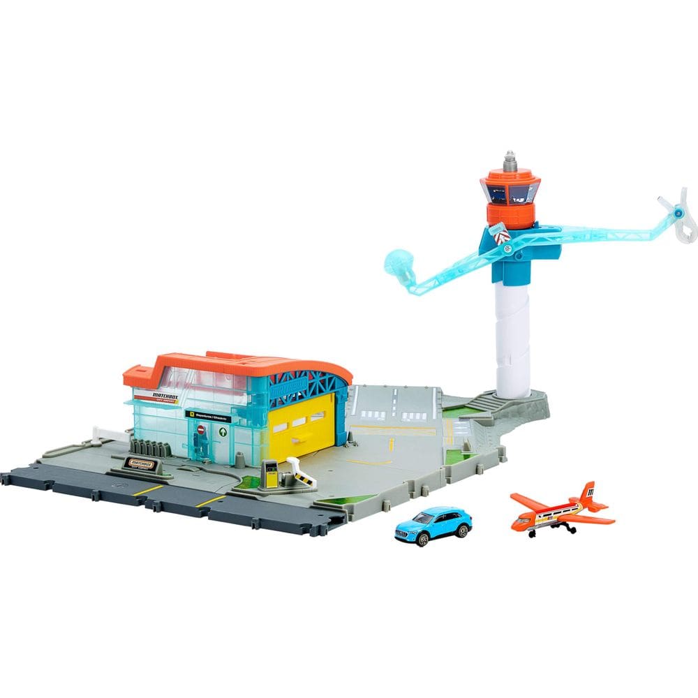 Toy Car Playset Matchbox Takeoff Adventure Airport com Audi
